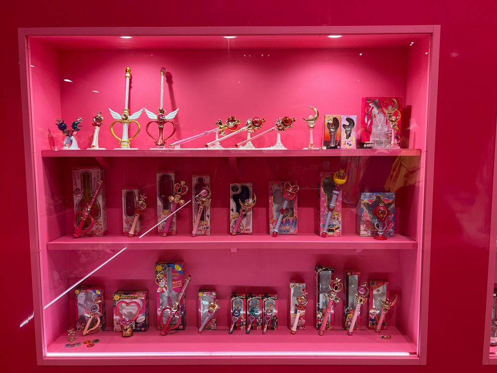 Sailor Moon Mostra Merchandise